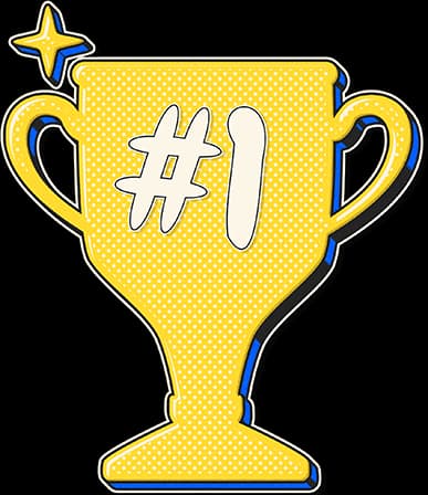 Ícone de troféu, representando as recompensas do bolão